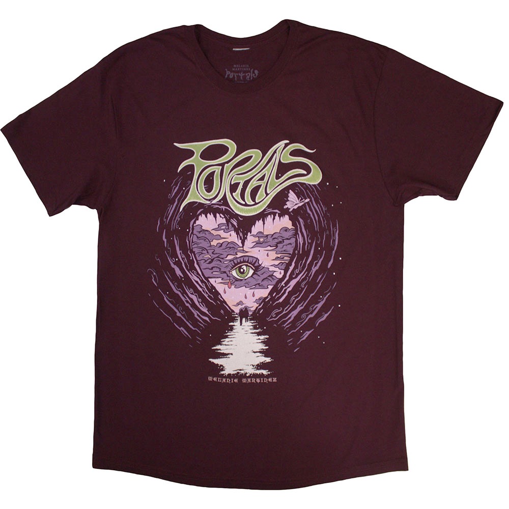 Melanie Martinez - Oracle Heart Heren Tshirt - Paars